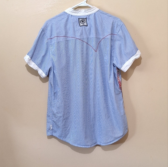 Bauhaus Short Sleeve Button Down Shirt - Picture 2 of 6